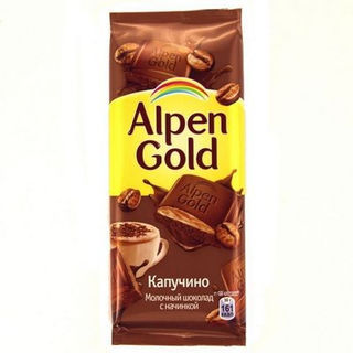 Шоколад Альпен Голд Каппучино 90г